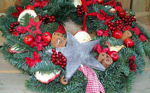 Weihnachtsdekoration, Foto: Petra Förster, Lizenz: Tourismusverband Dahme-Seenland e.V.