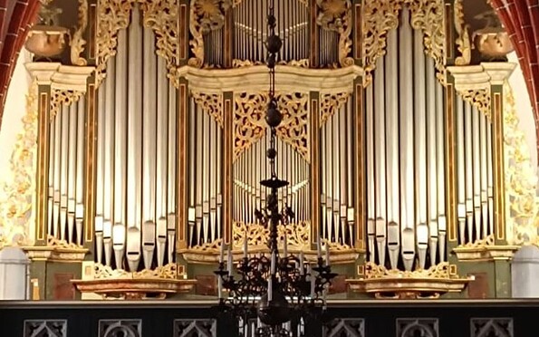 Wagner-Orgel Kirche St. Marien Angermünde, Foto: Maria Schella, Lizenz: Maria Schella