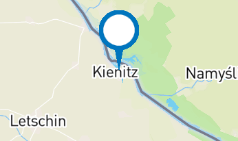 Sports boat mooring and Kienitz Marina