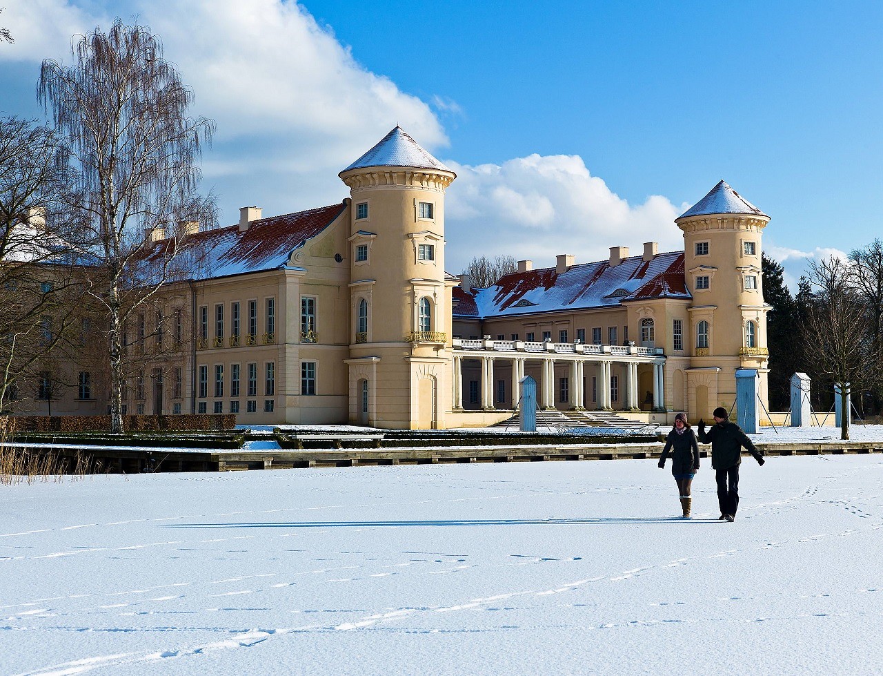 Schloss Rheinsberg im Winter erleben